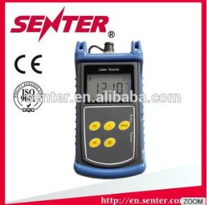 ST815 Hand Held optické laserovým zdrojom, 1310nm/1550nm, 850nm, 1300nm, 1625nm, Li-ion batéria, Fiber Optic laserový zdroj